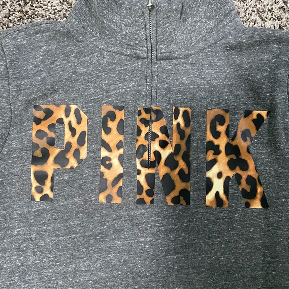 VS Pink Quarter Zip - Picture 2 of 4